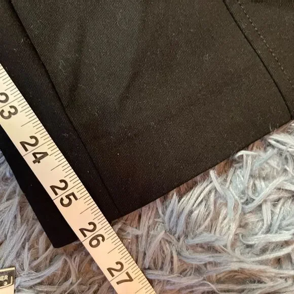 Cinq A Sept Black Cropped Pants Size 6 - Picture 2 of 7